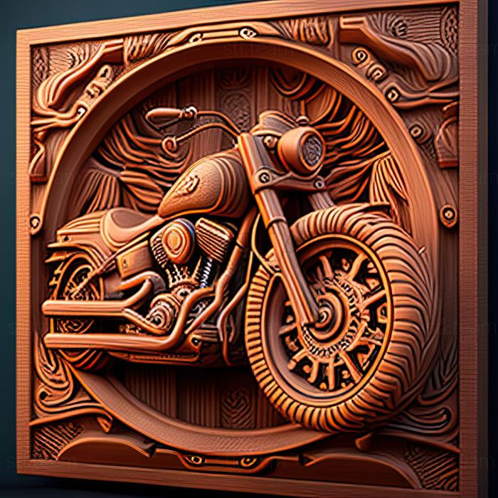 3D модель Прорыв Harley Davidson CVO (STL)
